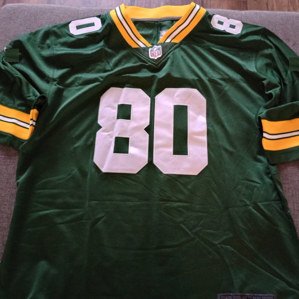 Brand NEW #80 James Lofton Green Bay Packers Jersey Men's X-Large Green